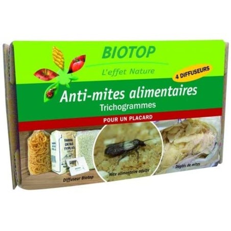 Trichogrammes anti mites alimentaires