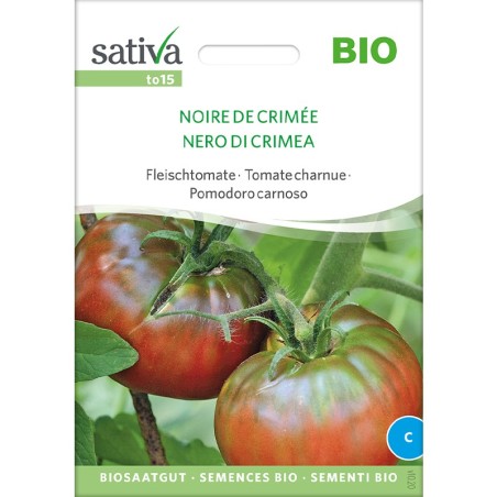 Graines reproductibles : tomate noire de Crimée Bio