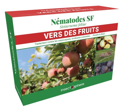 Nématodes carpocapses / vers des fruits