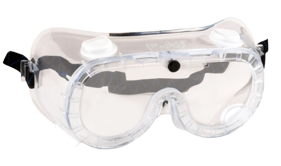 Lunettes masques pour la protection des yeux lors des traitements.