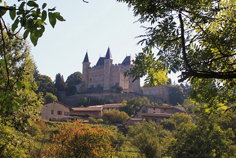 Le chateau de Varey à St Jean le Vieux